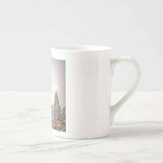 Victoria Harbour BC Porzellantasse (Rechts)