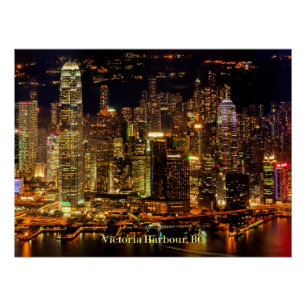 Victoria Harbour, British Columbia, Kanada Poster