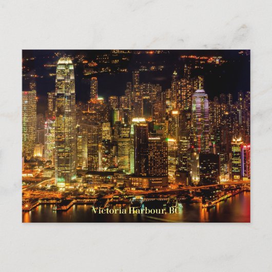Victoria Harbour, British Columbia Postkarte (Vorderseite)