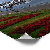 Victoria Harbour Canada Poster (Ecke)