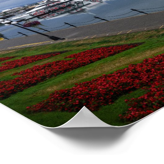 Victoria Harbour Canada Poster (Ecke)