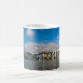 Victoria Harbour & Hong Kong Skyline Kaffeetasse (Mittel)