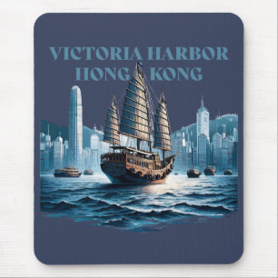 Victoria Harbour Hongkong China Mousepad