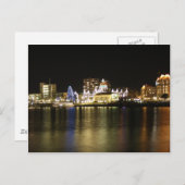 Victoria Harbour Lights Postkarte (Vorne/Hinten)