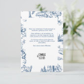 Victoria-Heiratsurkunde Dankeskarte (Stehend Vorderseite)