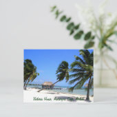 Victoria House Ambergris Caye Belize Postcard Postkarte (Stehend Vorderseite)