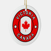 Victoria Kanada Keramik Ornament (Rechts)