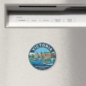 Victoria Kanada Magnet (In Situ (Geschirrspüler))