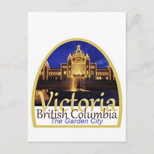 VICTORIA Kanada Postkarte (Vorderseite)