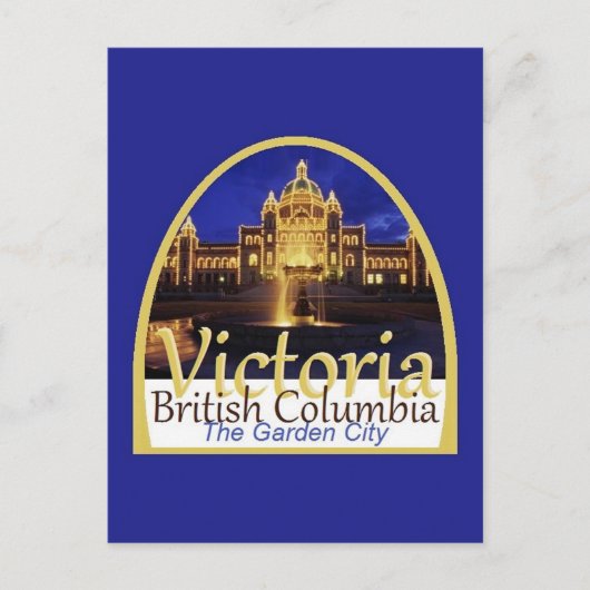 VICTORIA Kanada Postkarte (Vorderseite)