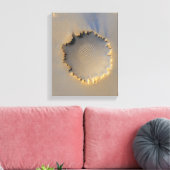 Victoria Krater auf Mars Leinwanddruck (Insitu (Wohnzimmer))