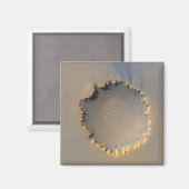 Victoria Krater auf Mars Magnet (Vorderseite/Rückseite)