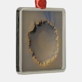 Victoria Krater auf Mars Ornament Aus Metall (Rechts)