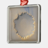 Victoria Krater auf Mars Ornament Aus Metall (Links)