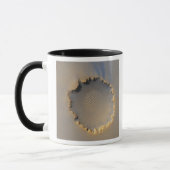 Victoria Krater auf Mars Tasse (Links)