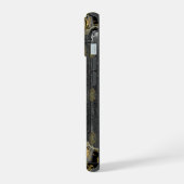 Victoria-Kreuz-Monogramm iPhone 15 Hülle (Linke Seite)