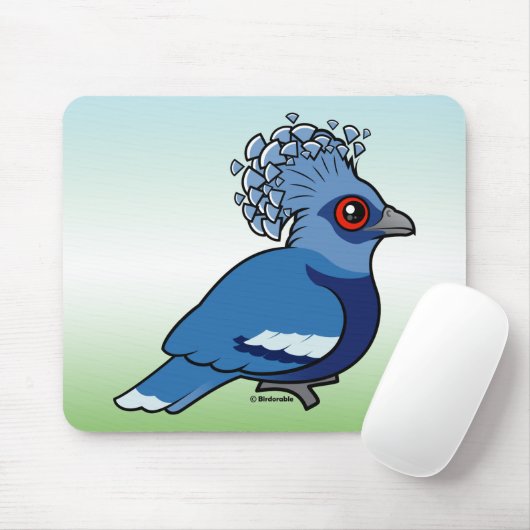 Victoria krönte Taube Mousepad (Mit Mouse)