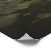 Victoria-Lady am digitalen Druckbild Wasser Poster (Ecke)