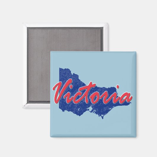Victoria Magnet (Vorderseite/Rückseite)