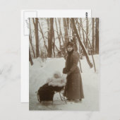 Victoria Melita Grand Duchess Cyril #011D Postkarte (Vorne/Hinten)