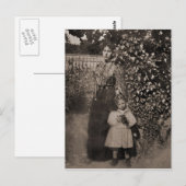 Victoria Melita von Hessen mit Elizabeth #008D Postkarte (Vorne/Hinten)