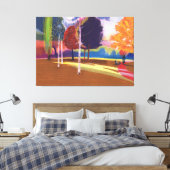 Victoria Park Bath Leinwanddruck (Insitu (Schlafzimmer))