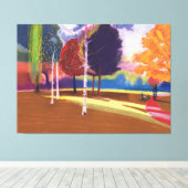 Victoria Park Bath Leinwanddruck (Insitu (Holzboden))