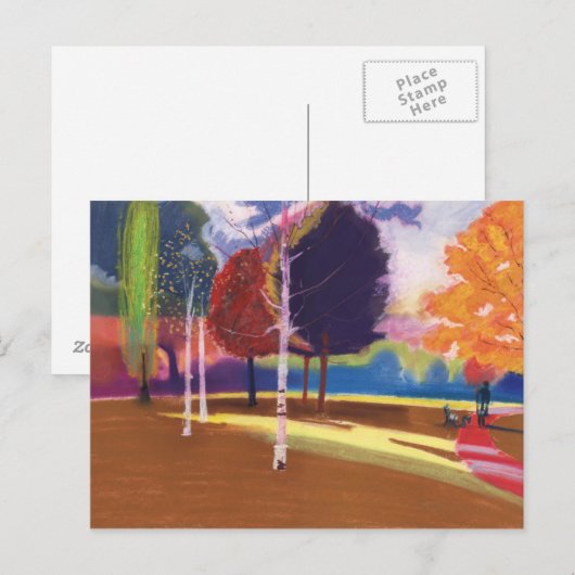 Victoria Park Bath Postkarte (Vorne/Hinten)