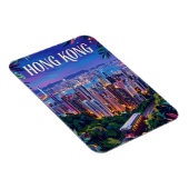 Victoria Peak Hongkong Magnet (Rechte Seite)
