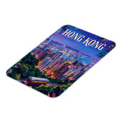 Victoria Peak Hongkong Magnet (Linke Seite)