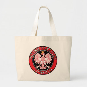 Victoria Polnischer Adler Jumbo Stoffbeutel
