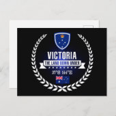 Victoria Postkarte (Vorne/Hinten)