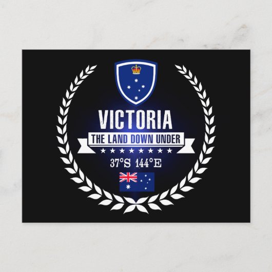 Victoria Postkarte (Vorderseite)