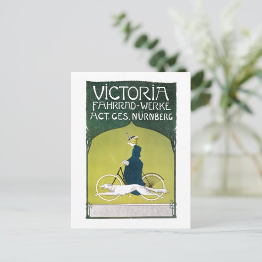 Victoria Postkarte (Stehend Vorderseite)