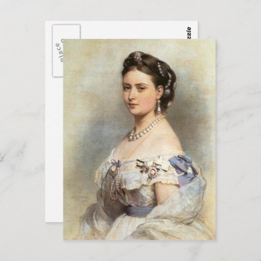 Victoria, Prinzessin Royal Postkarte (Vorne/Hinten)