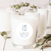 VICTORIA Regency Blue French Garden Sticker