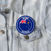 Victoria Round Emblem Button (Beispiel)