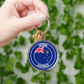 Victoria Round Emblem Schlüsselanhänger (Hand)