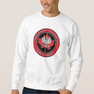 Victoria Round Polnisch kanadisches Leaf Sweatshirt