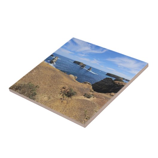 Victoria’s Bay of Islands Coastal Panorama Fliese (Seite)