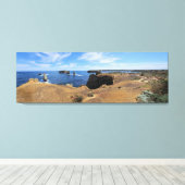 Victoria’s Bay of Islands Coastal Panorama Leinwanddruck (Insitu (Holzboden))