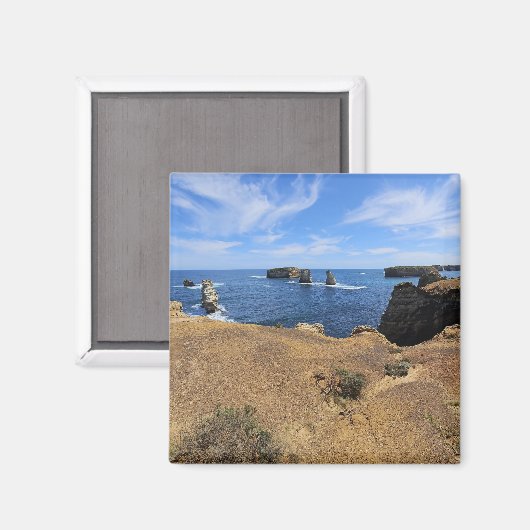 Victoria’s Bay of Islands Coastal Panorama Magnet (Vorderseite/Rückseite)