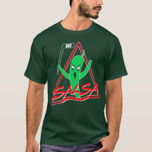 Victoria Salsa Hockey Team verblasst gestresster S T-Shirt