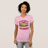 Victoria Sandwich Sponge Cake UK British Pastry T-Shirt (Vorne ganz)