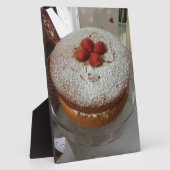 Victoria Sponge Cake Fotoplatte (Seite)