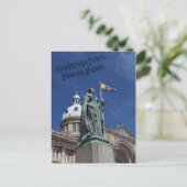 Victoria Square Birmingham Postcard Postkarte (Stehend Vorderseite)