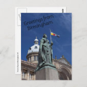 Victoria Square Birmingham Postcard Postkarte (Vorne/Hinten)