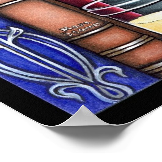 Victoria Steam Punk Fee Poster (Ecke)