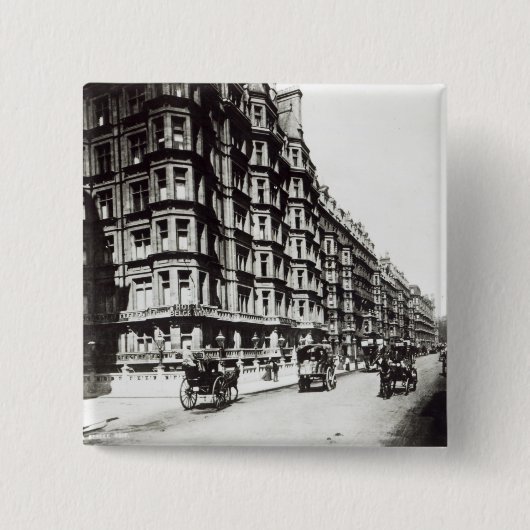 Victoria-Straße, London c.1900 Button (Vorderseite)