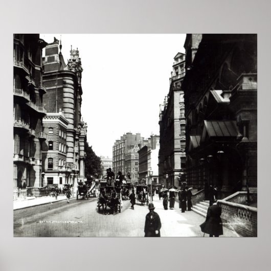 Victoria Street, London, c.1890 Poster (Vorne)